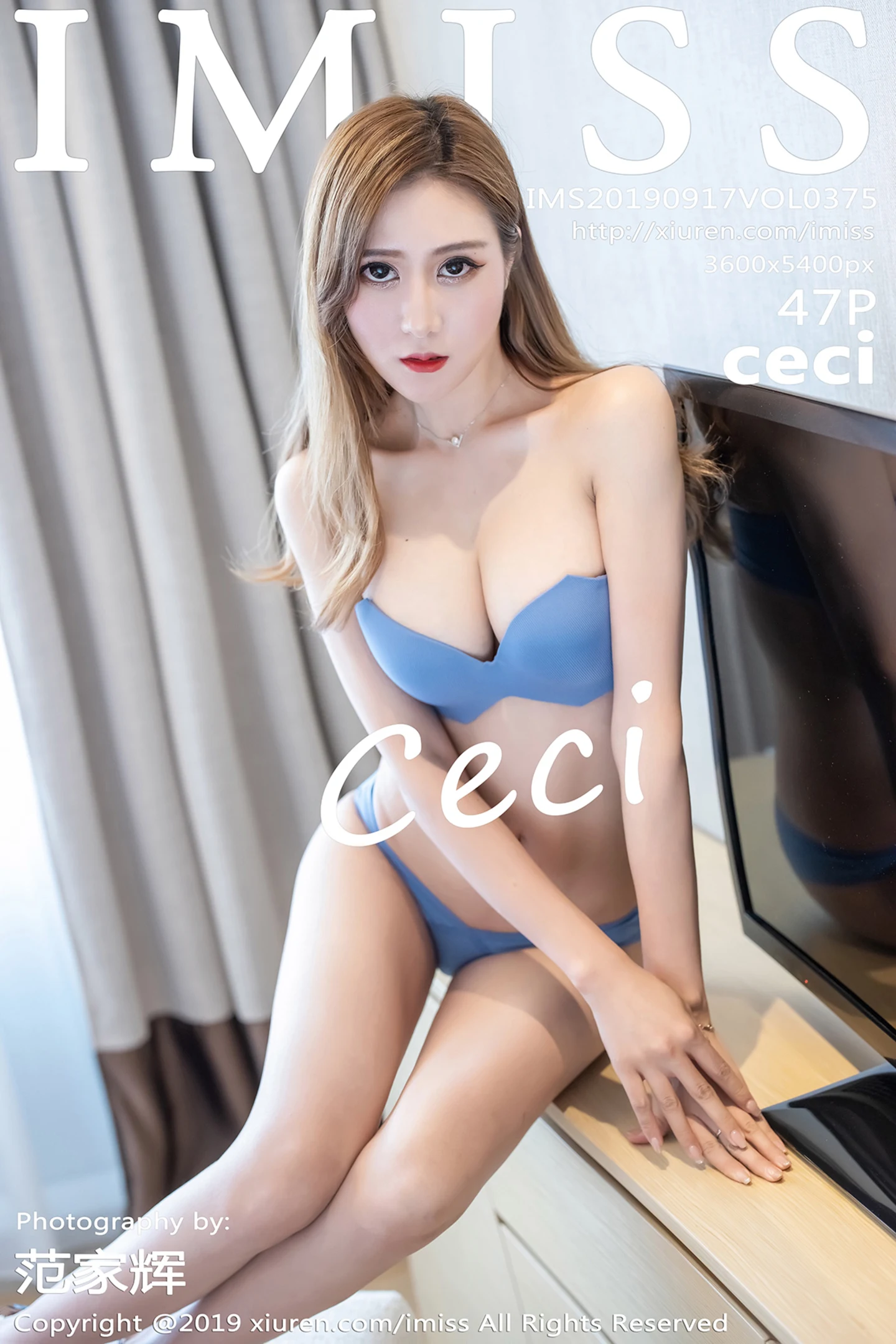 [IMISS爱蜜社]Vol.375_嫩模Ceci私房性感内衣秀白嫩肌肤完美身材撩人诱惑写真47P-秀人网 - XiuRen.Pro
